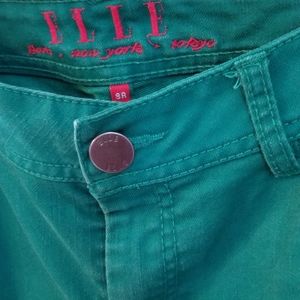 Women's pants green